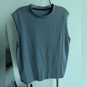 Lululemon Grey EasySet Training Sleeveless Shirt